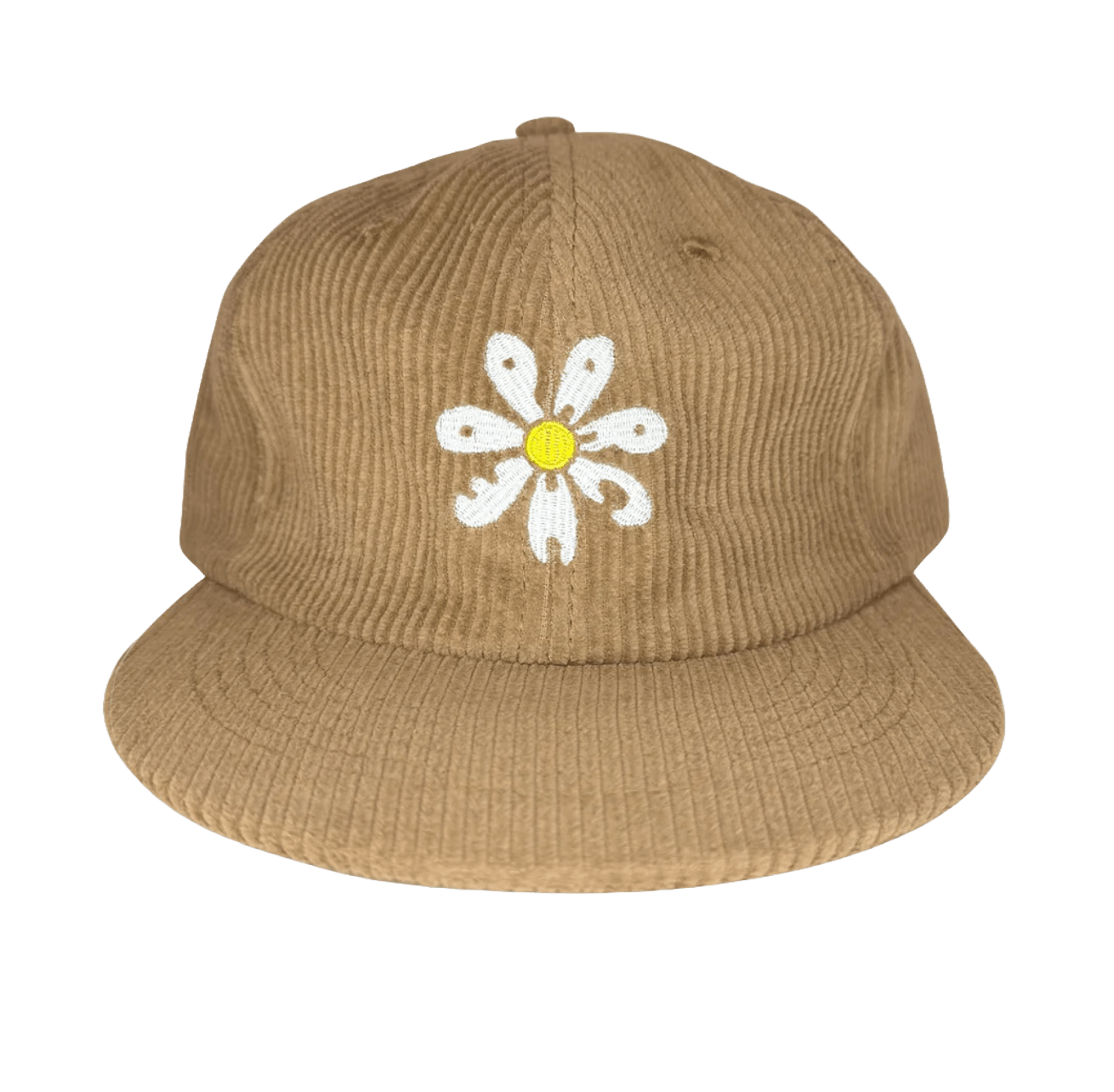 Parched Daisy Corduroy Hat - Tan - Paranoid Ranch