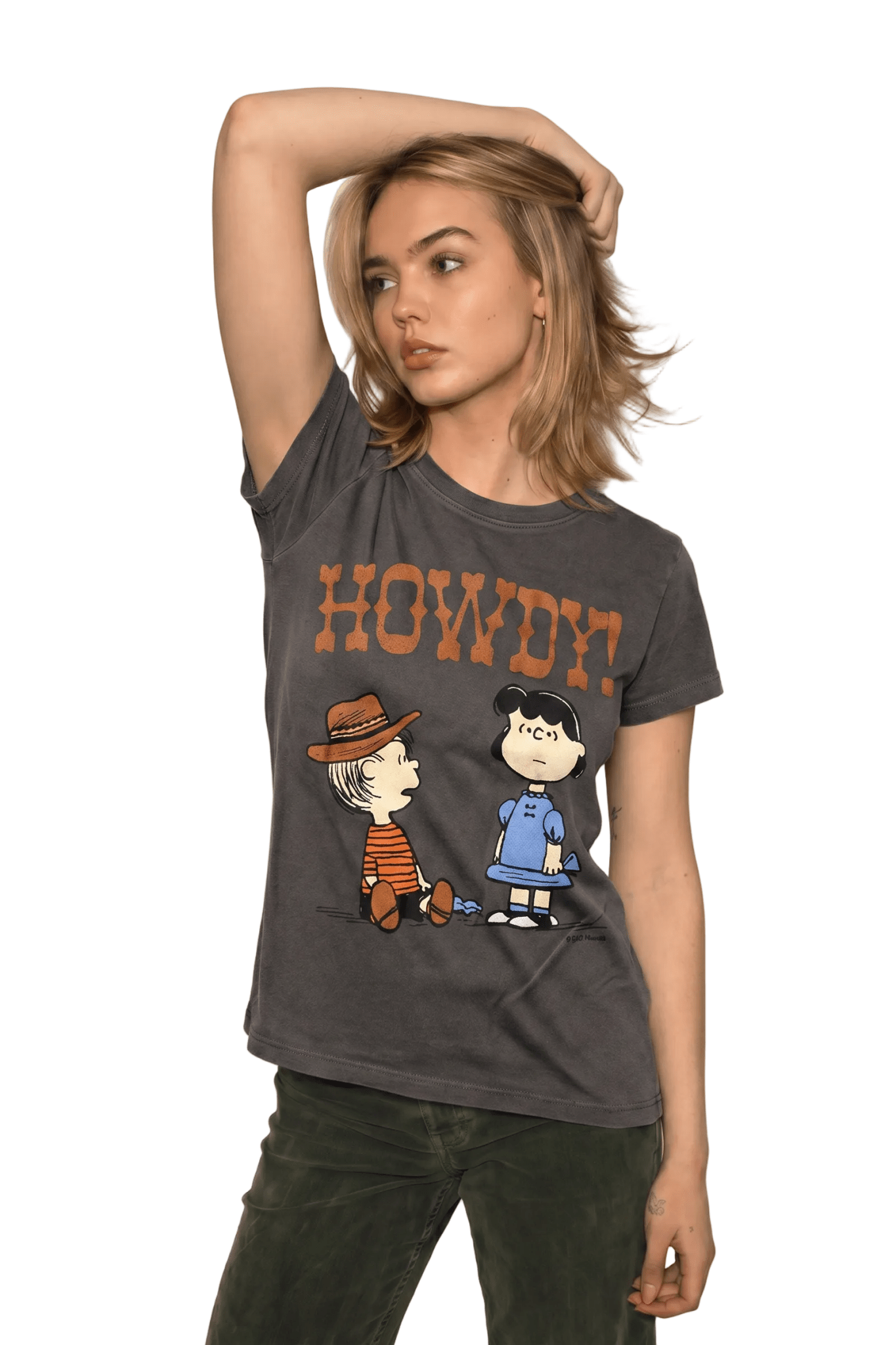 Peanuts Howdy Baby Tee - Paranoid Ranch
