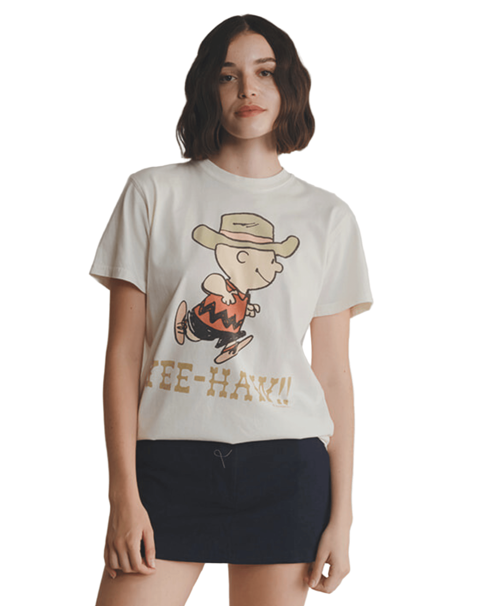 Peanuts YEE - HAW !! Tee - Paranoid Ranch
