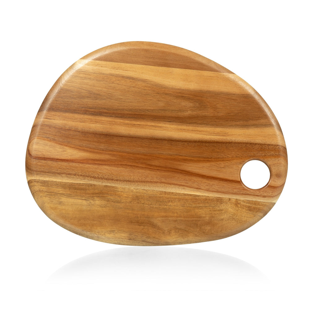 Pebble Shaped Acacia Serving Board 18" x 15" - Paranoid Ranch