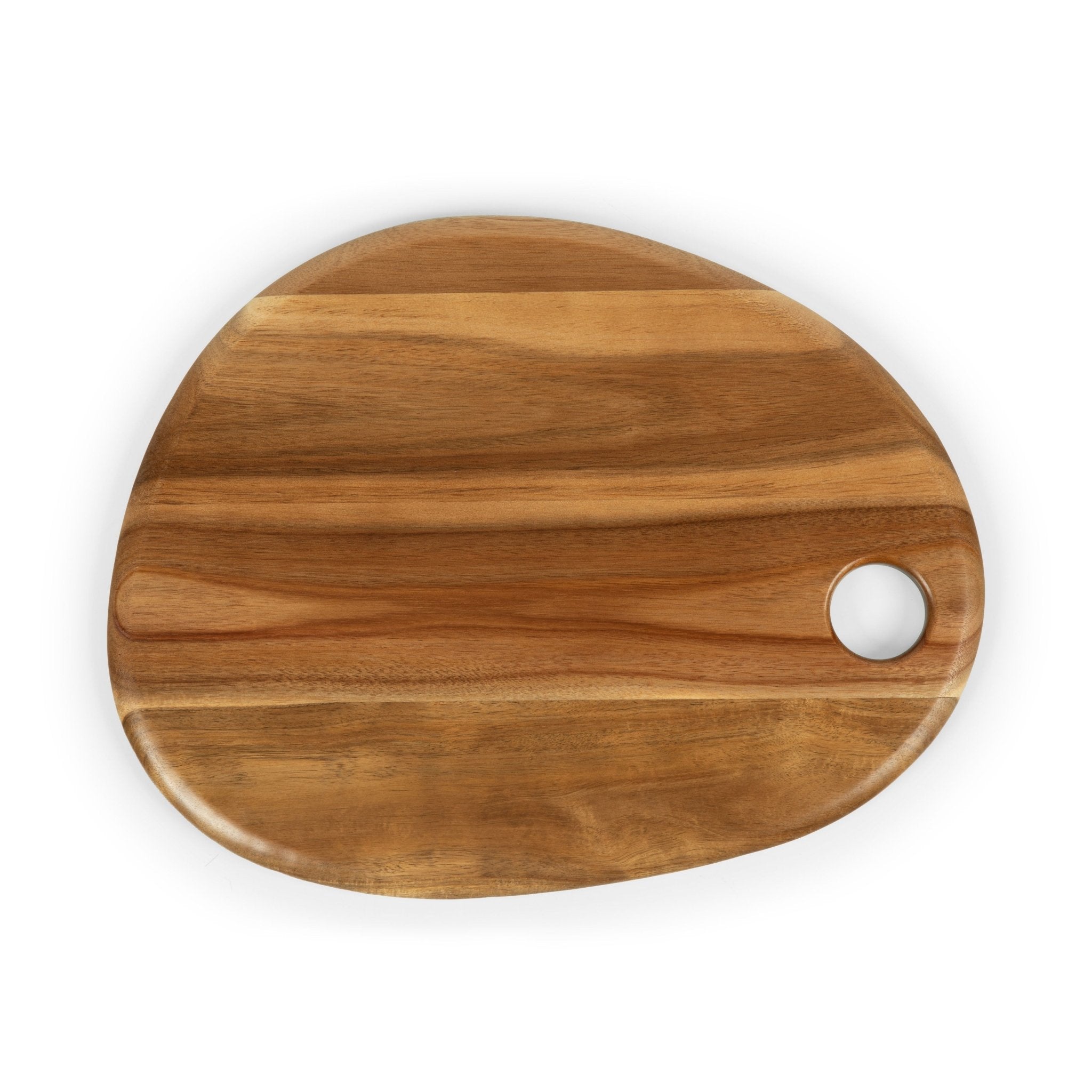 Pebble Shaped Acacia Serving Board 18" x 15" - Paranoid Ranch