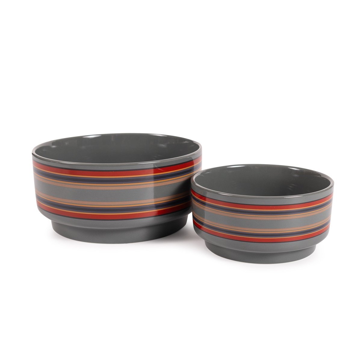 Pendleton Ceramic Food & Water Pet Bowl - Paranoid Ranch