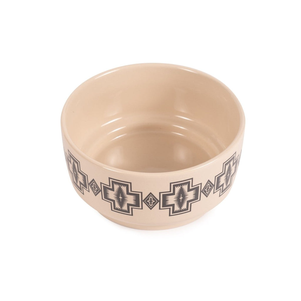 Pendleton Ceramic Food & Water Pet Bowl - Paranoid Ranch