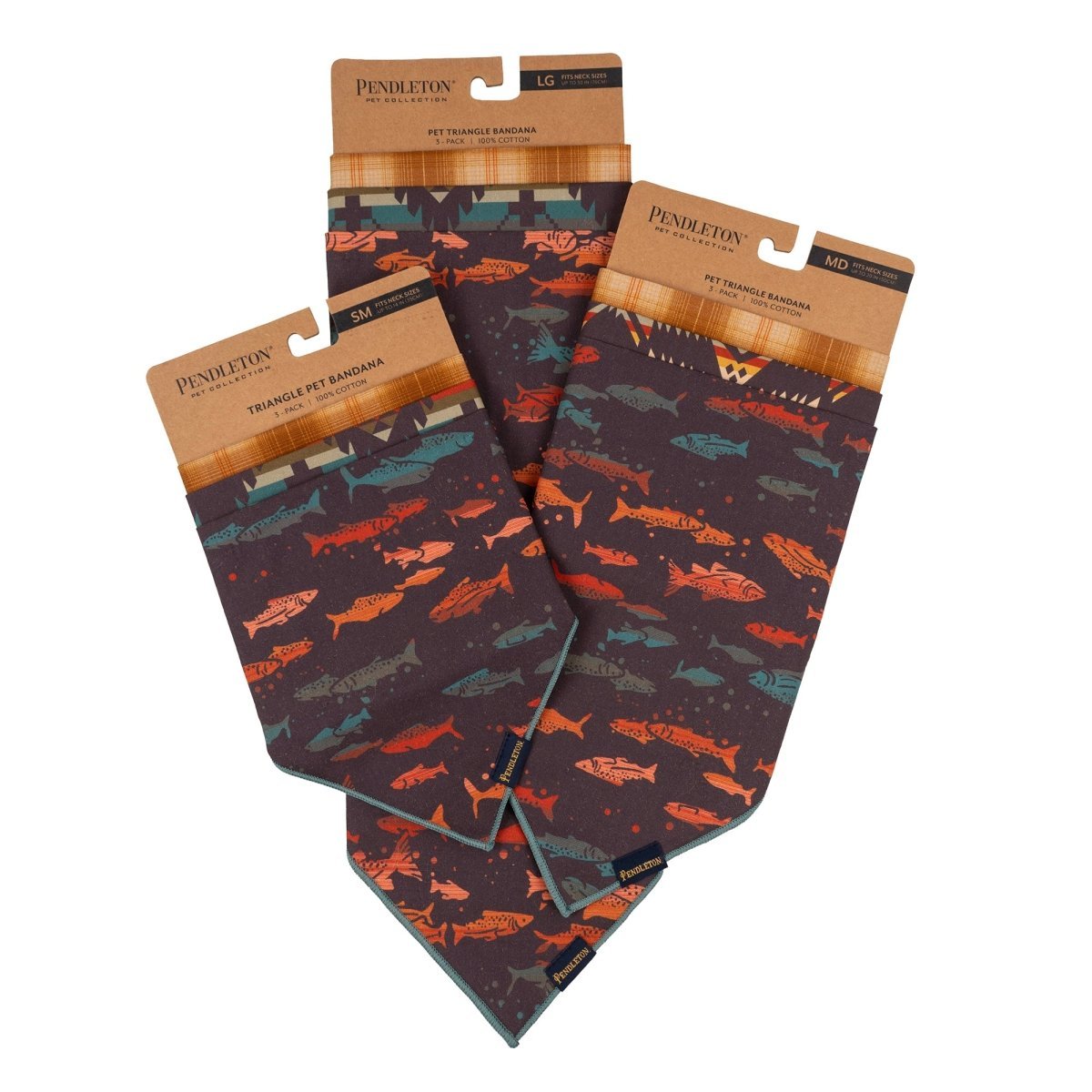 Pendleton Pet Bandana Multipack - Paranoid Ranch