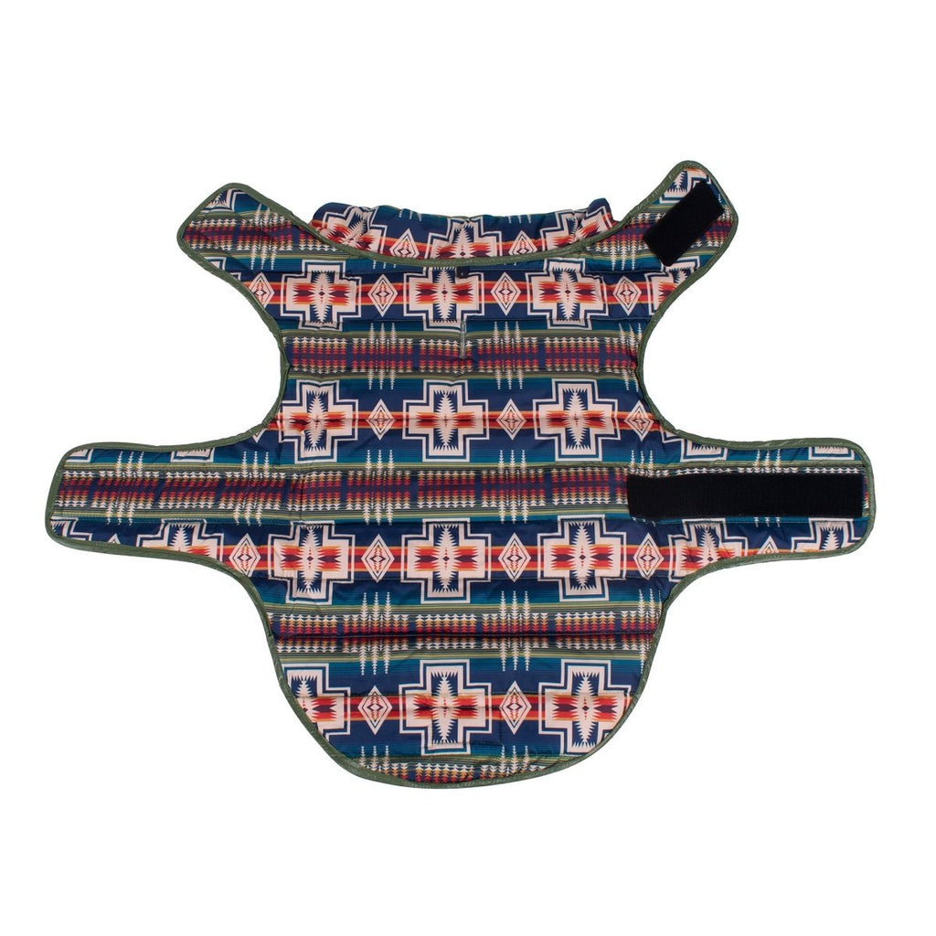 Pendleton Puffer Dog Coat - Paranoid Ranch
