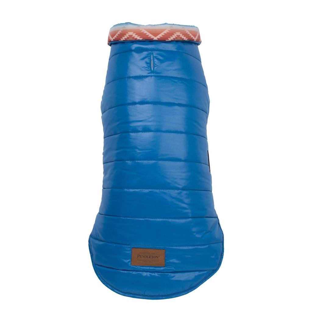 Pendleton Puffer Dog Coat - Paranoid Ranch