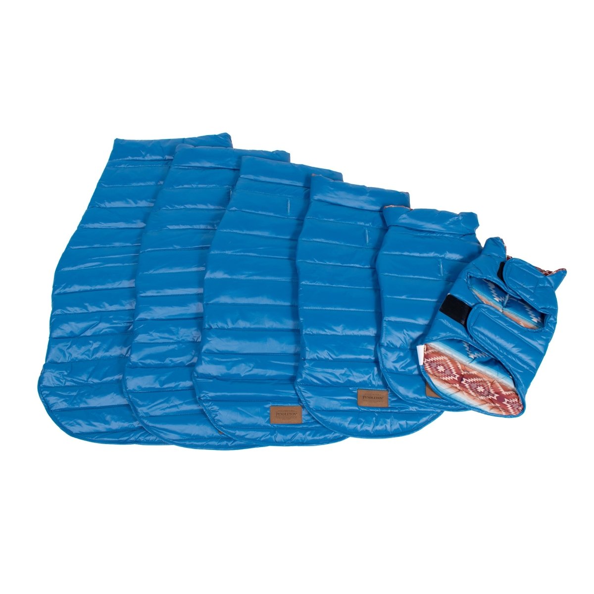 Pendleton Puffer Dog Coat - Paranoid Ranch