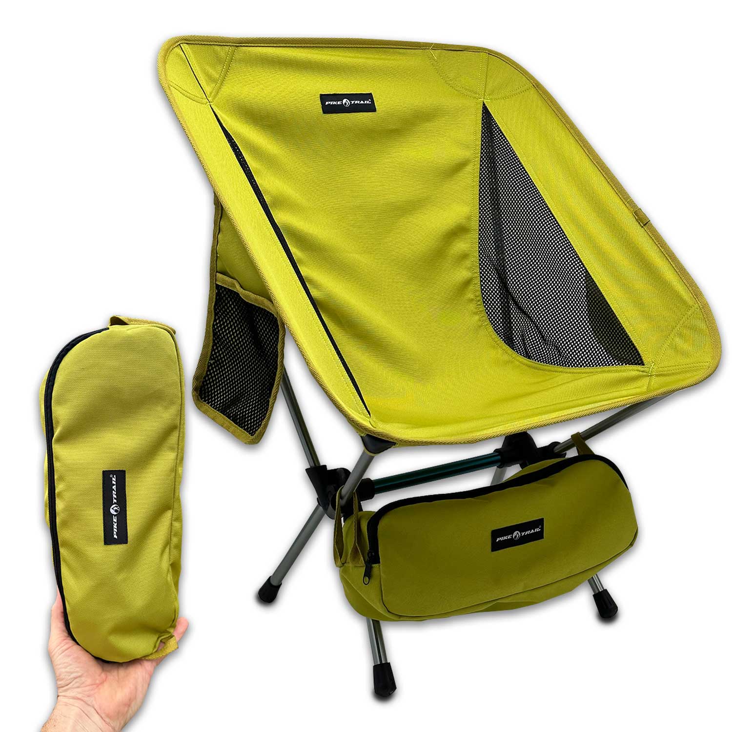 Pike Trail Ultralight Compact Outdoor Camping Chair - Paranoid Ranch