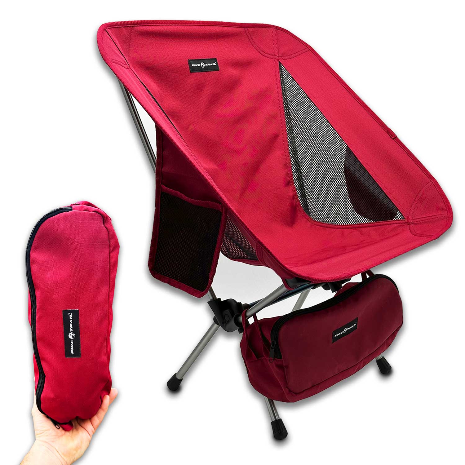 Pike Trail Ultralight Compact Outdoor Camping Chair - Paranoid Ranch