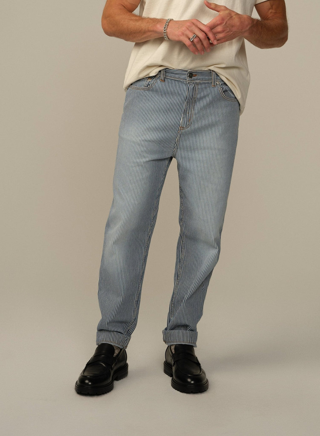 Pilon Jean in Railroad Denim - Paranoid Ranch