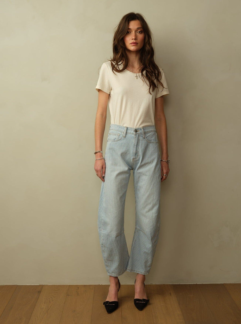 Pilon Pant in Railroad Stripe - Paranoid Ranch