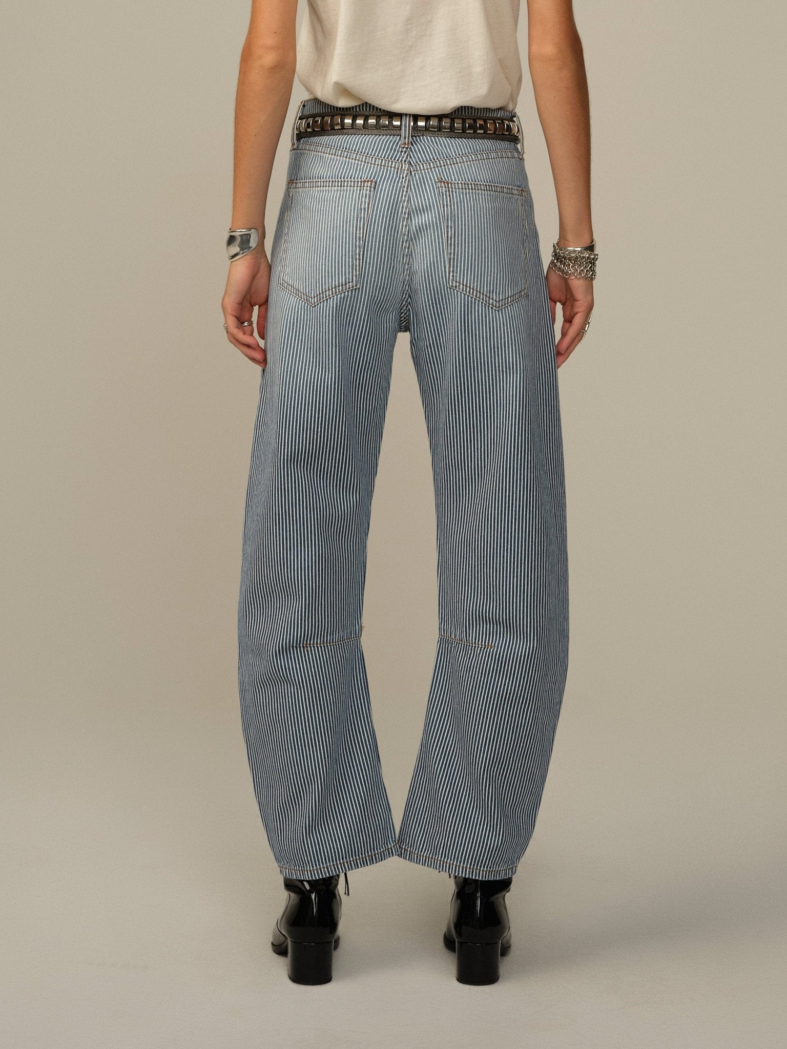 Pilon Pant in Railroad Stripe - Paranoid Ranch