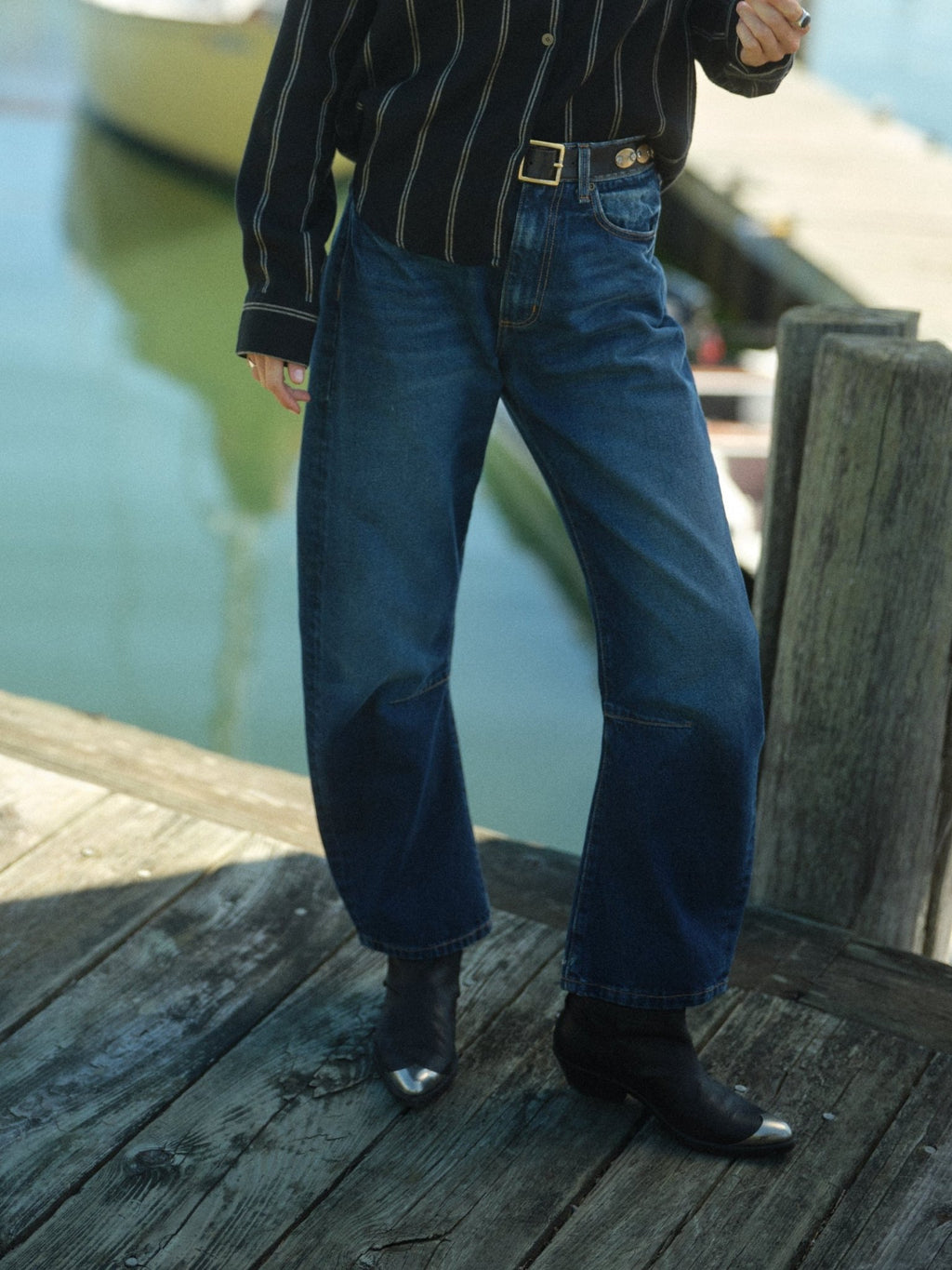 Pilon Wide Jean in Japanese Denim - Paranoid Ranch