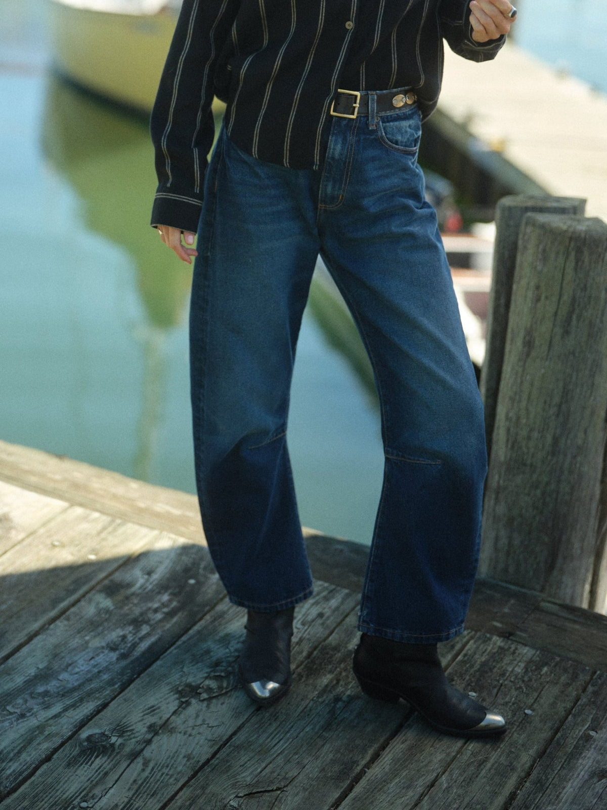 Pilon Wide Jean in Japanese Denim - Paranoid Ranch