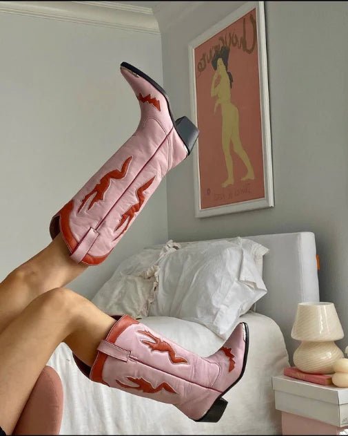 Pink Passion Boots - Paranoid Ranch