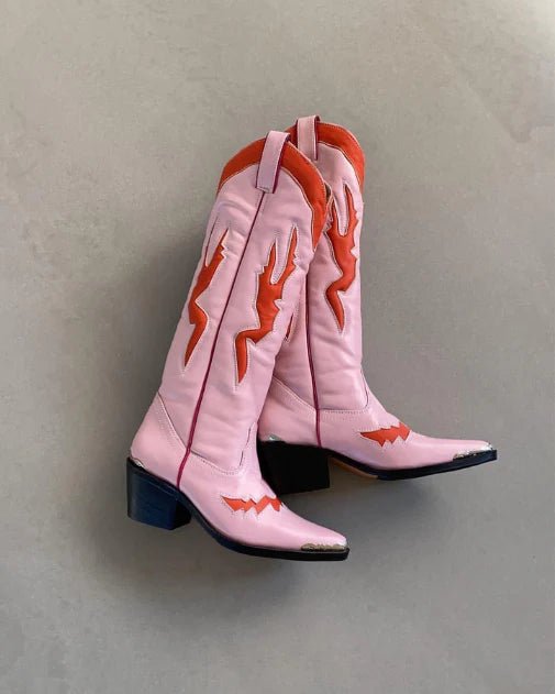 Pink Passion Boots - Paranoid Ranch