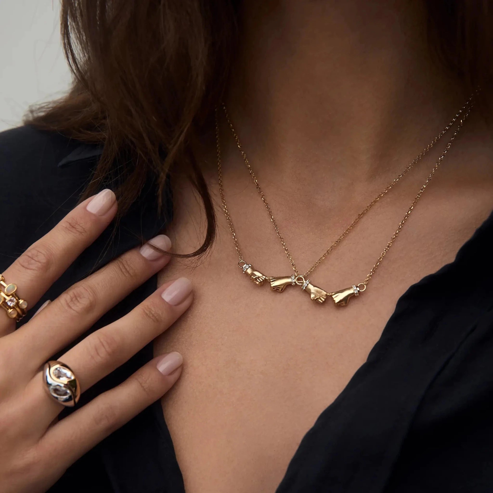 Pinky Promise Necklace Set - Paranoid Ranch
