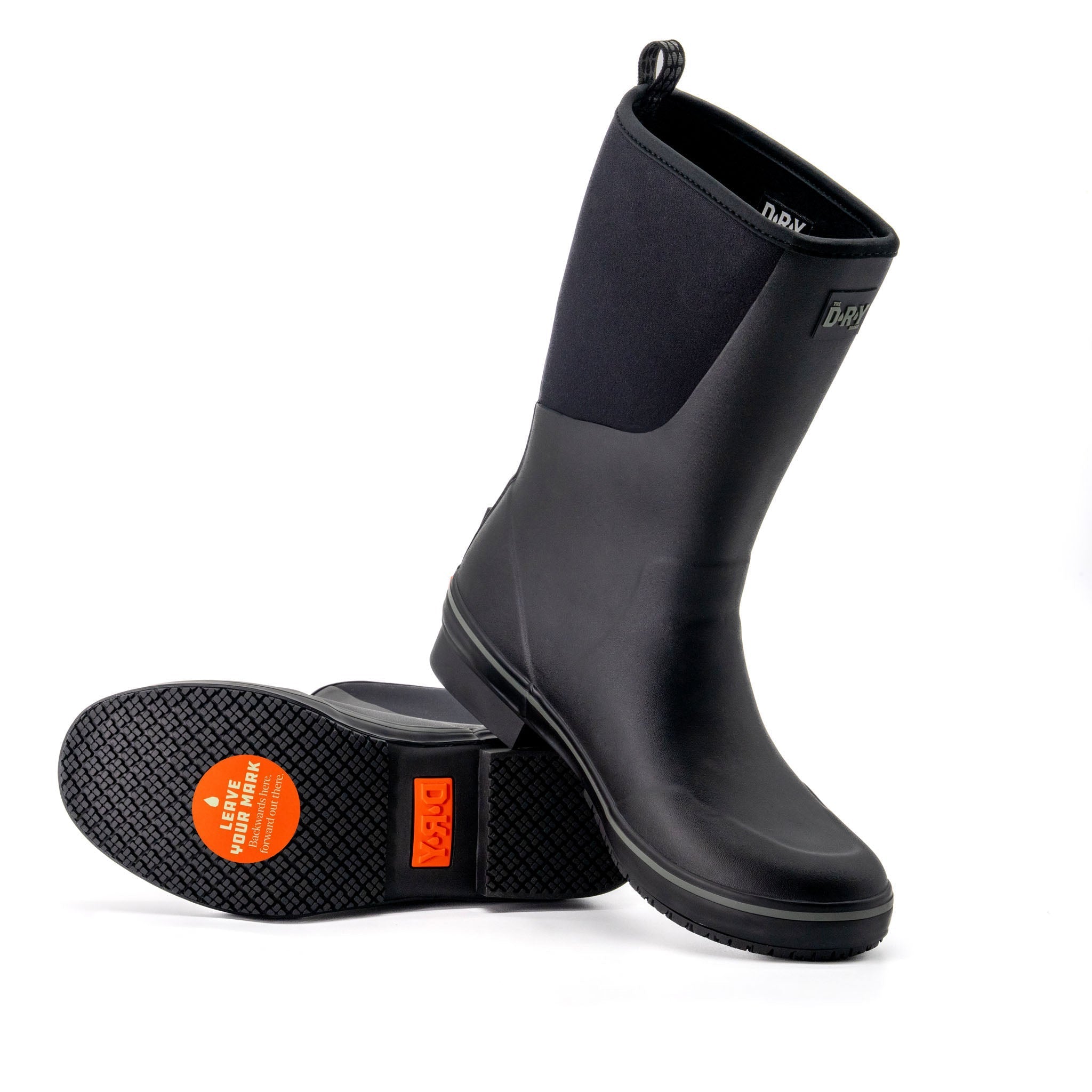 Pitch Black 12 in Deck Boots - Paranoid Ranch