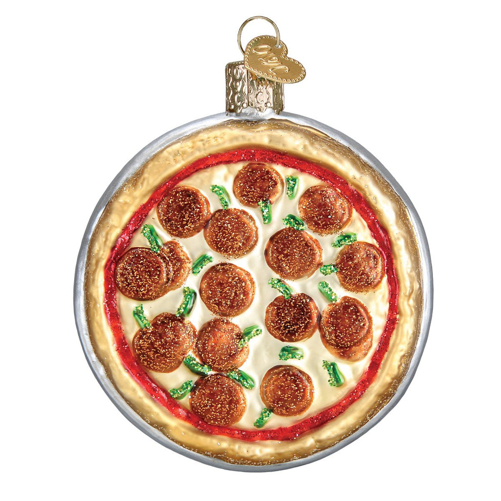 Pizza Pie Ornament - Paranoid Ranch