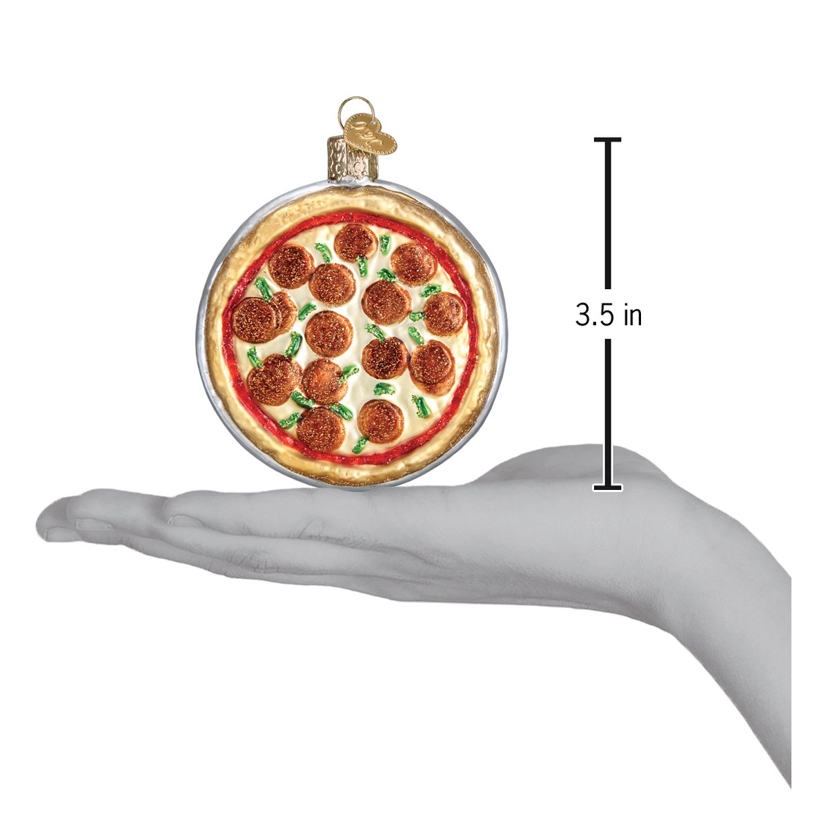 Pizza Pie Ornament - Paranoid Ranch