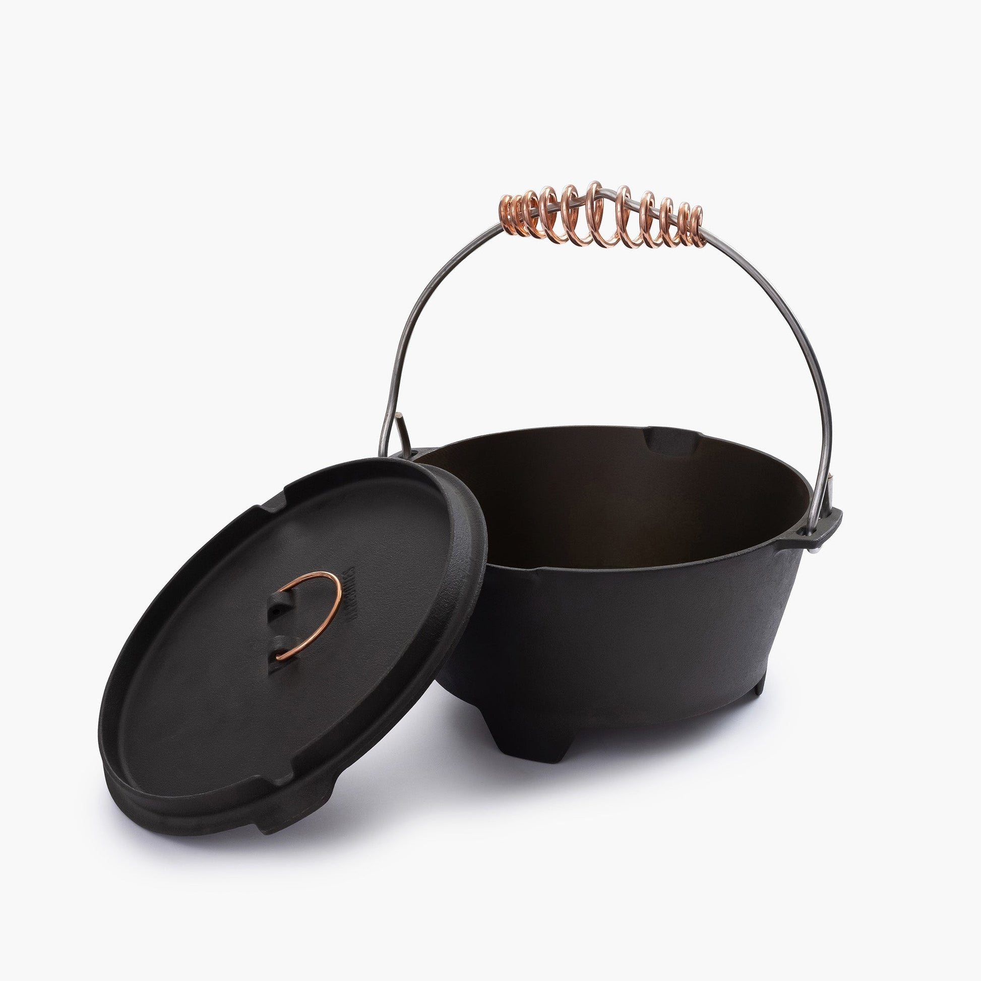 Polished Cast Iron Dutch Oven - 4qt - Paranoid Ranch