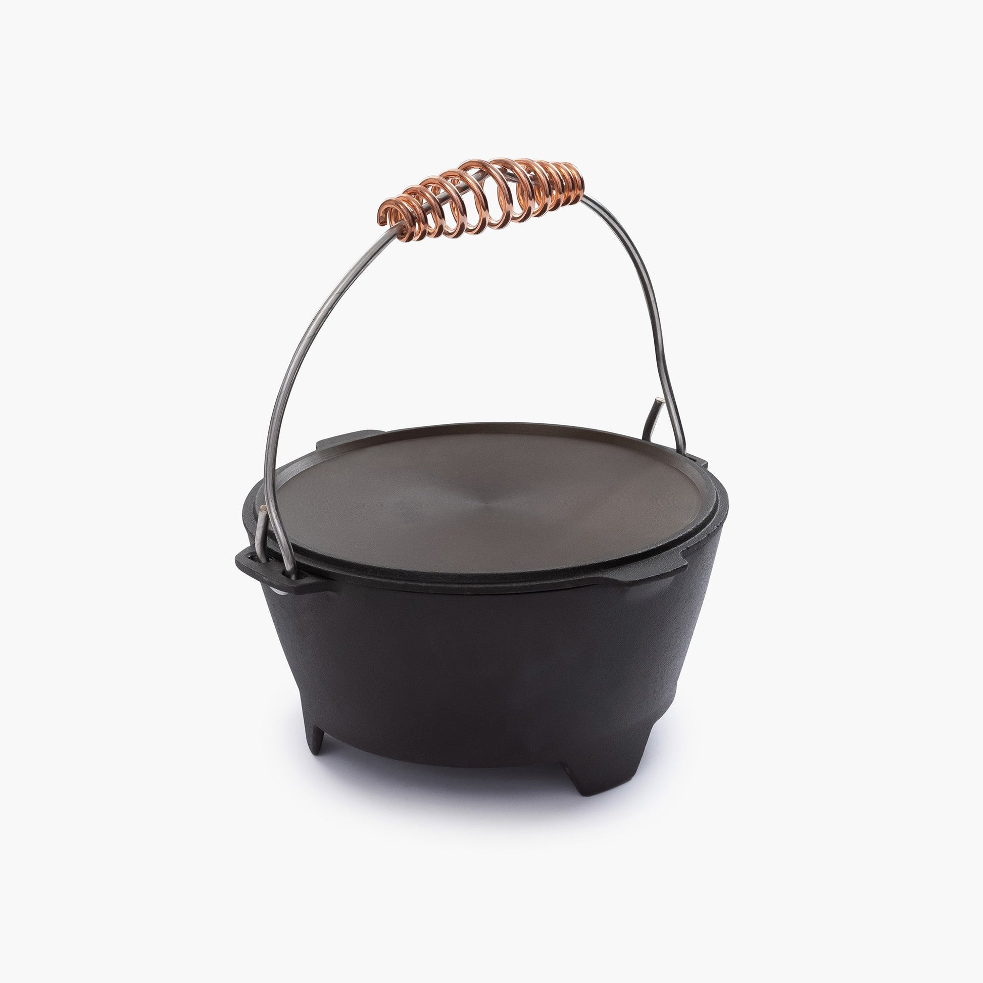 Polished Cast Iron Dutch Oven - 4qt - Paranoid Ranch