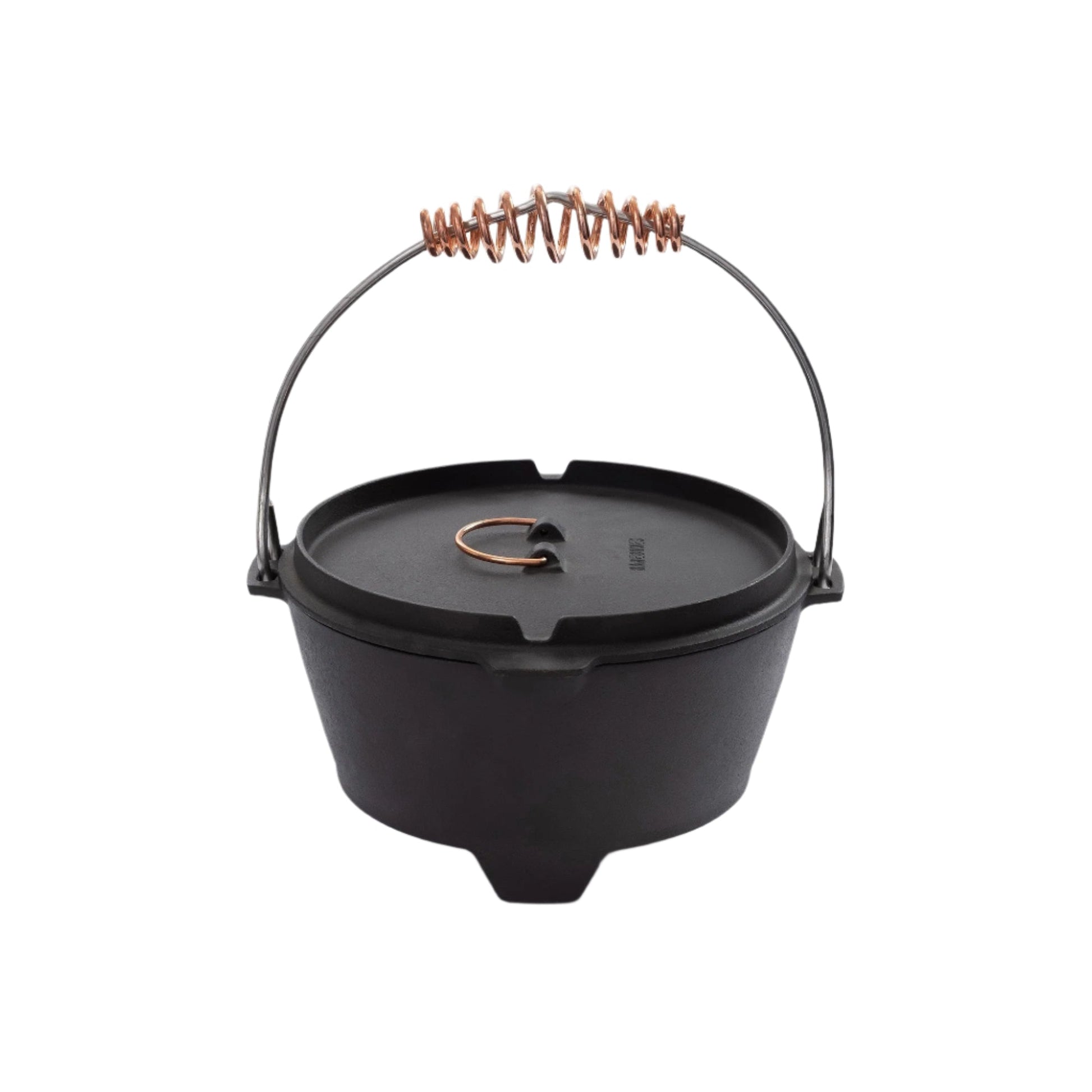 Polished Cast Iron Dutch Oven - 4qt - Paranoid Ranch