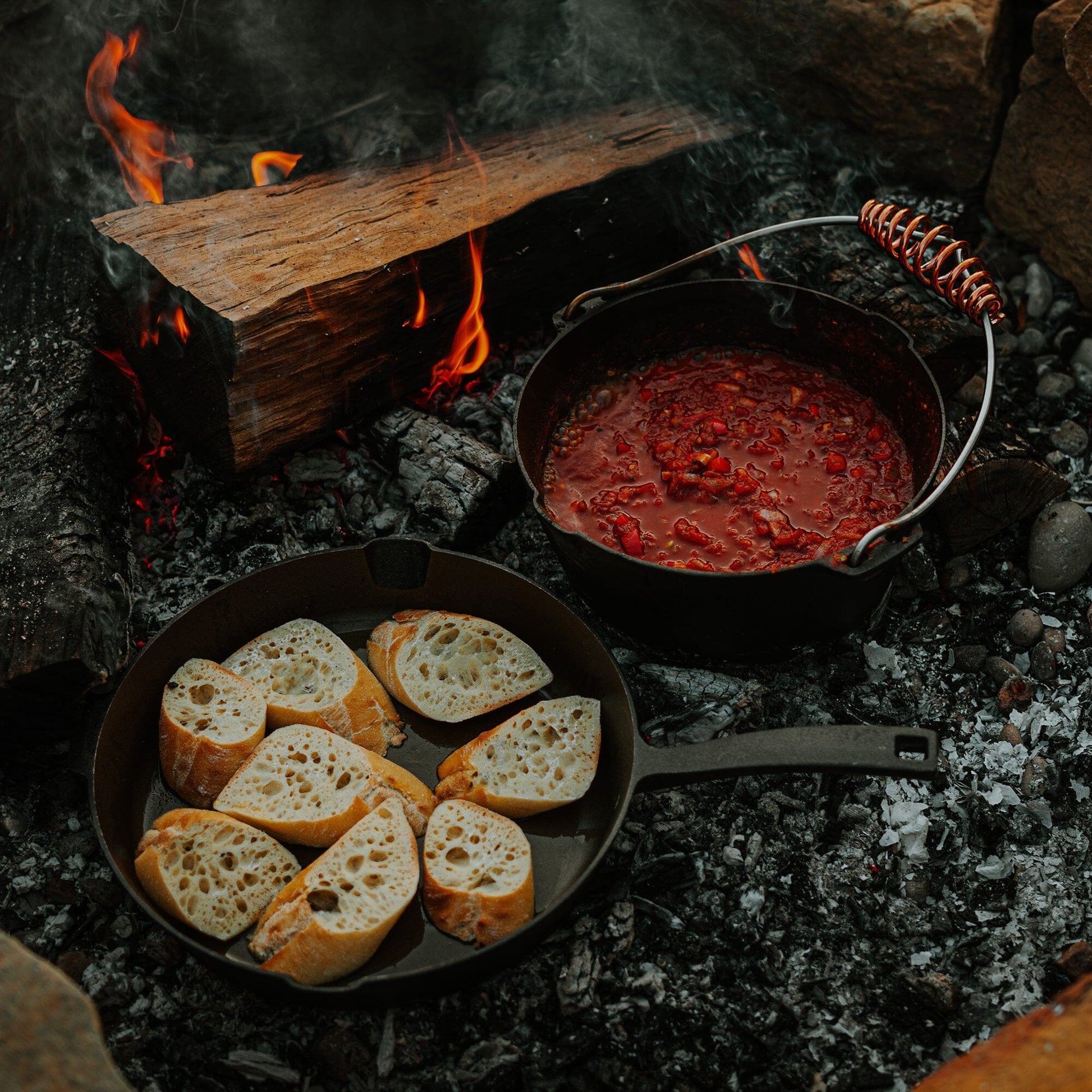 Polished Cast Iron Dutch Oven - 4qt - Paranoid Ranch