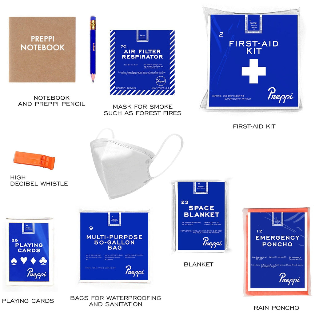 Preppi | The Preppi GoBox | Family Emergency Pack - Paranoid Ranch