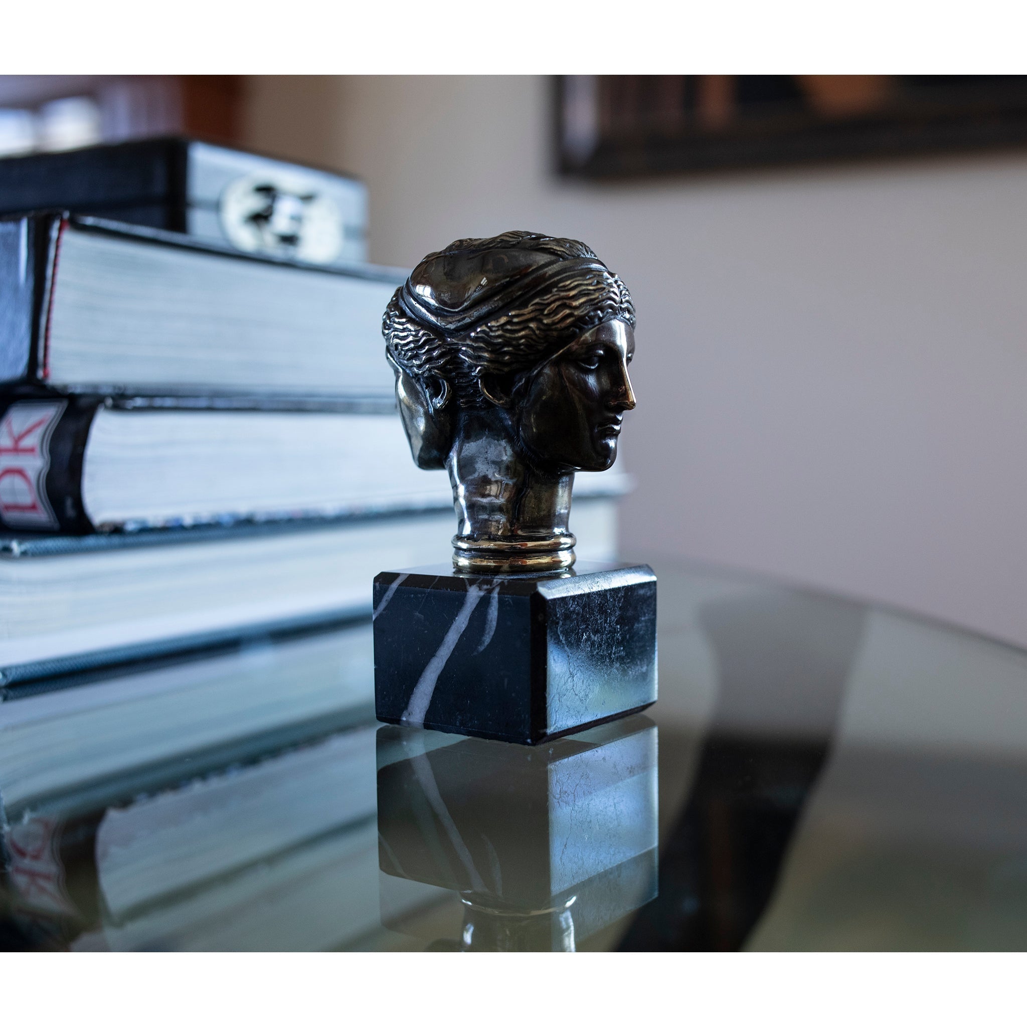 Primaticcio Double Head Sculpture Reproduction - Paranoid Ranch