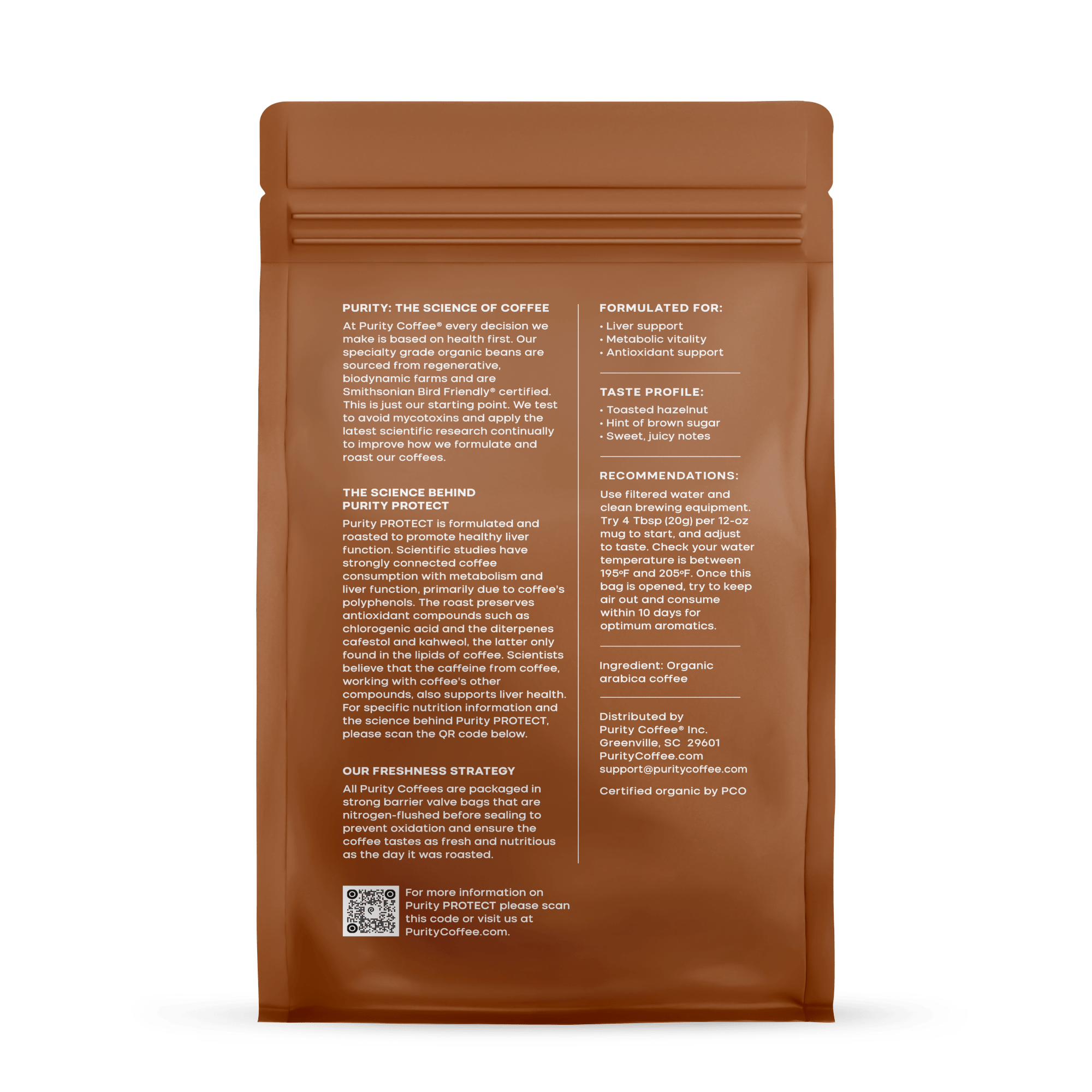 PROTECT: Light-Medium Roast Ground Coffee - Paranoid Ranch