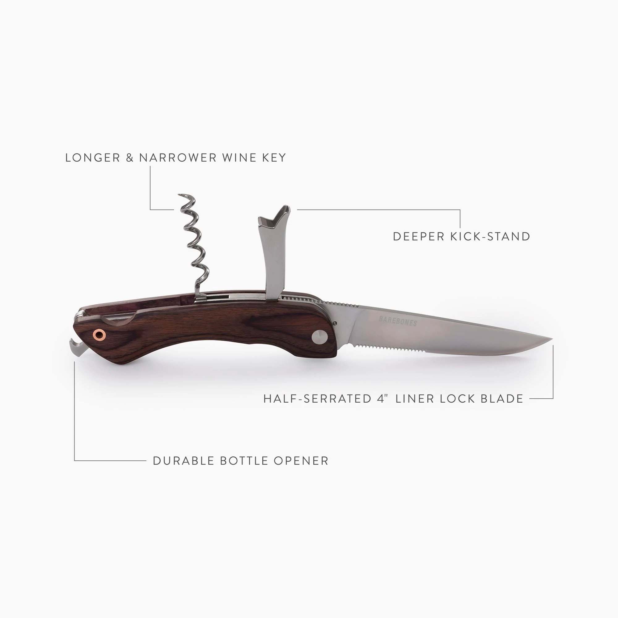 Provisions Corkscrew Knife - Paranoid Ranch