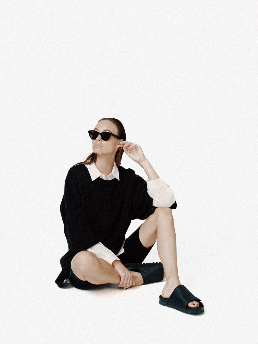 Puffy Slide - Unisex - Black - Paranoid Ranch