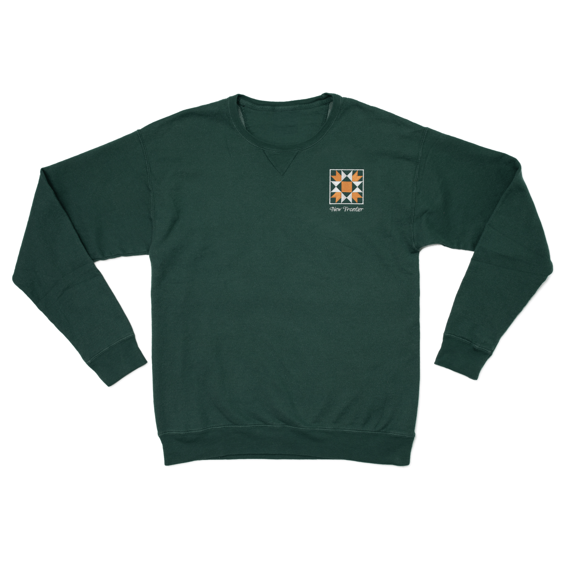 Quilt Patch Crewneck - Paranoid Ranch