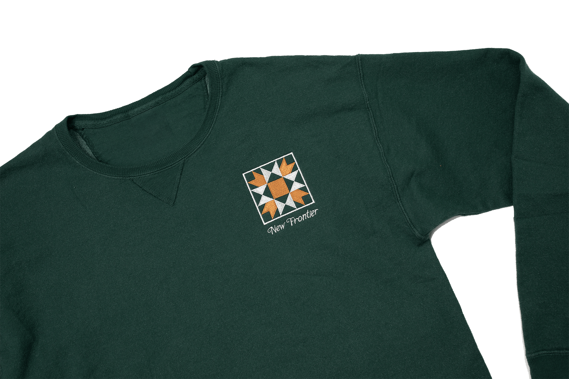 Quilt Patch Crewneck - Paranoid Ranch