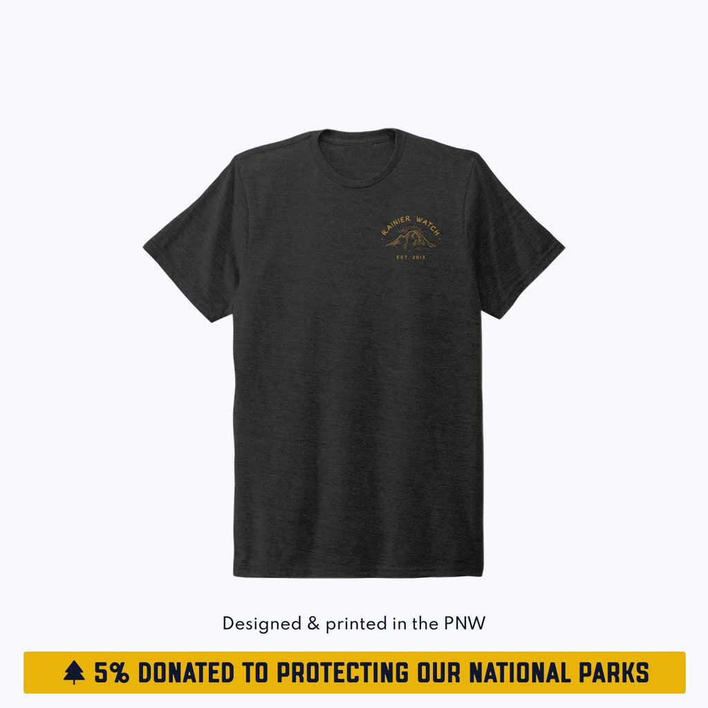 Ranger - Unisex Eco Tee - Double Sided - Heather Black