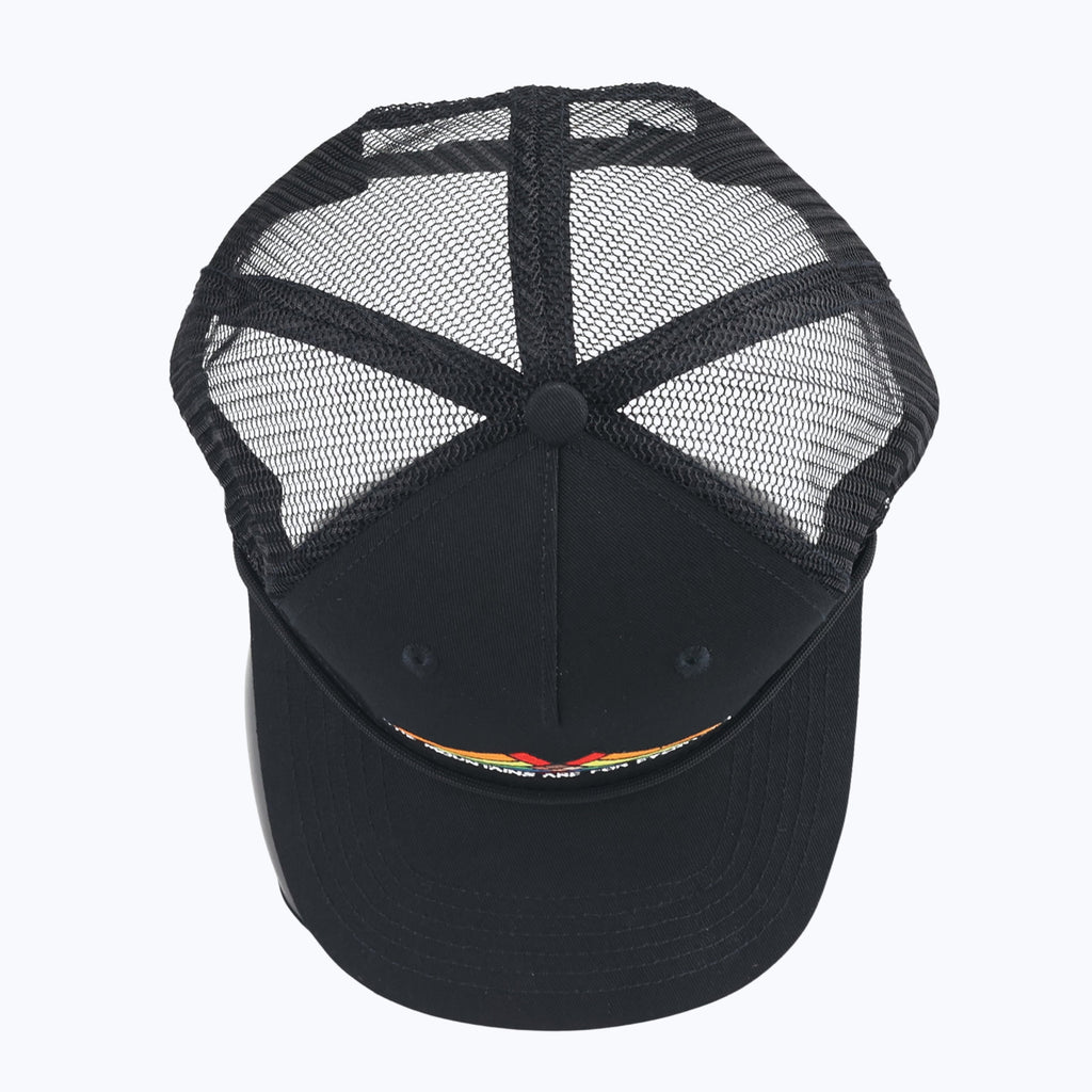 The Mountains Are For Everyone Embroidered Trucker Rope Cap