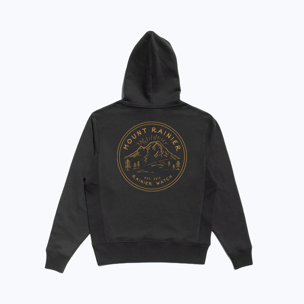 Ranger Hoodie Sweatshirt - Heavyweight - Black - Paranoid Ranch