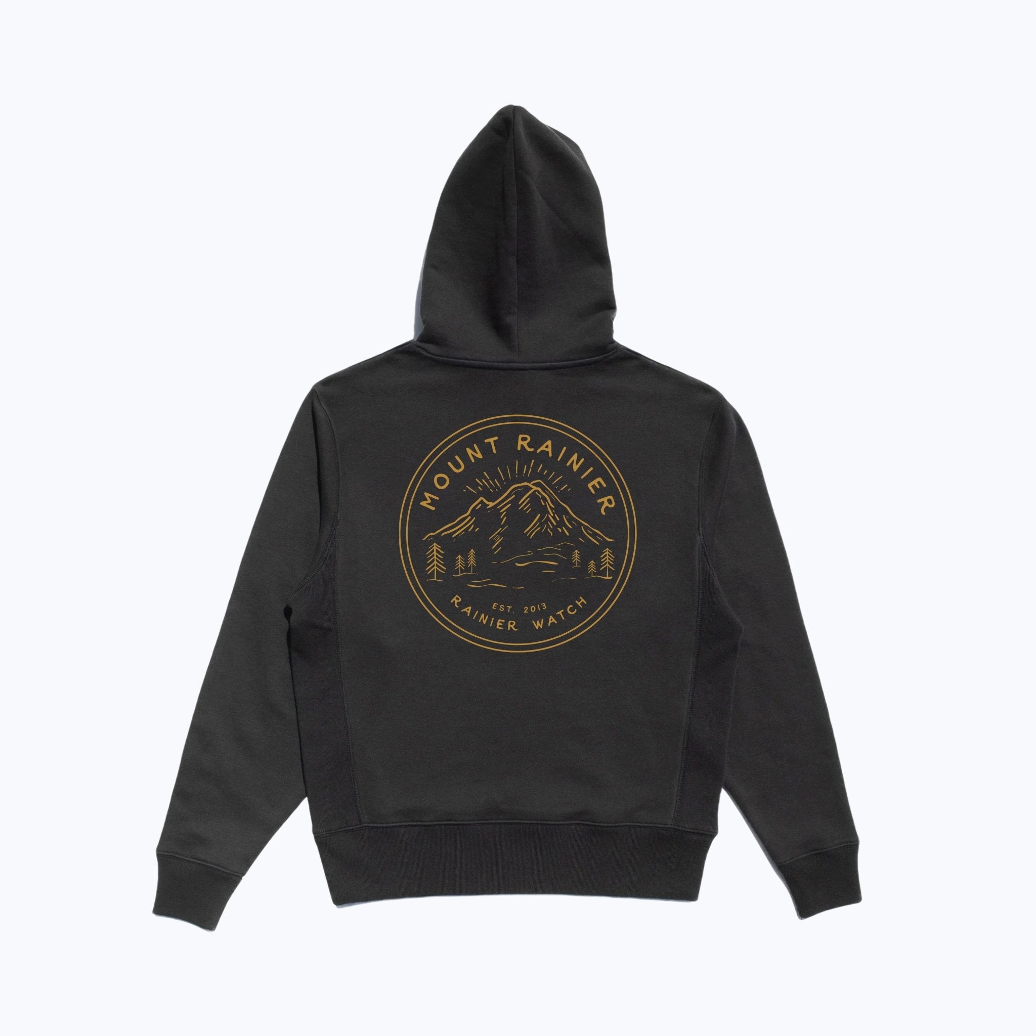 Ranger Hoodie Sweatshirt - Heavyweight - Black - Paranoid Ranch