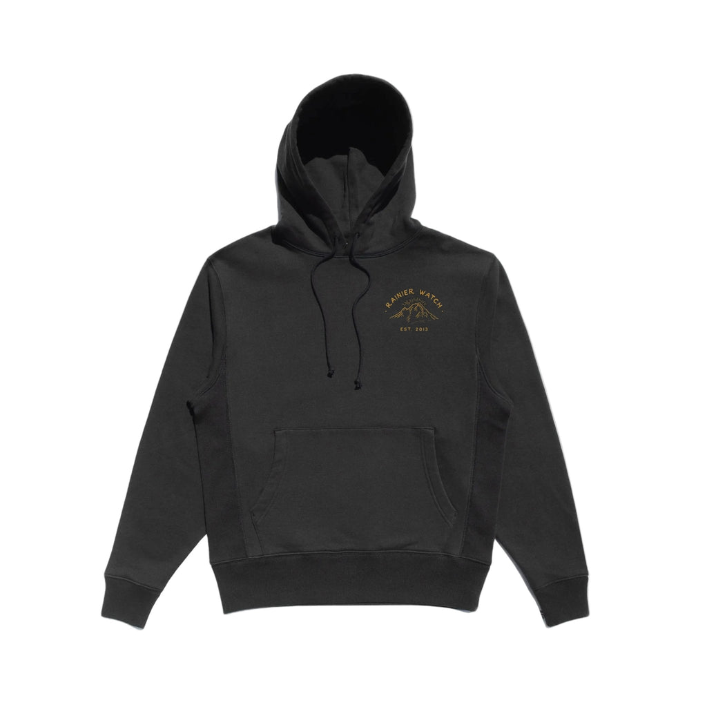 Ranger Hoodie Sweatshirt - Heavyweight - Black - Paranoid Ranch