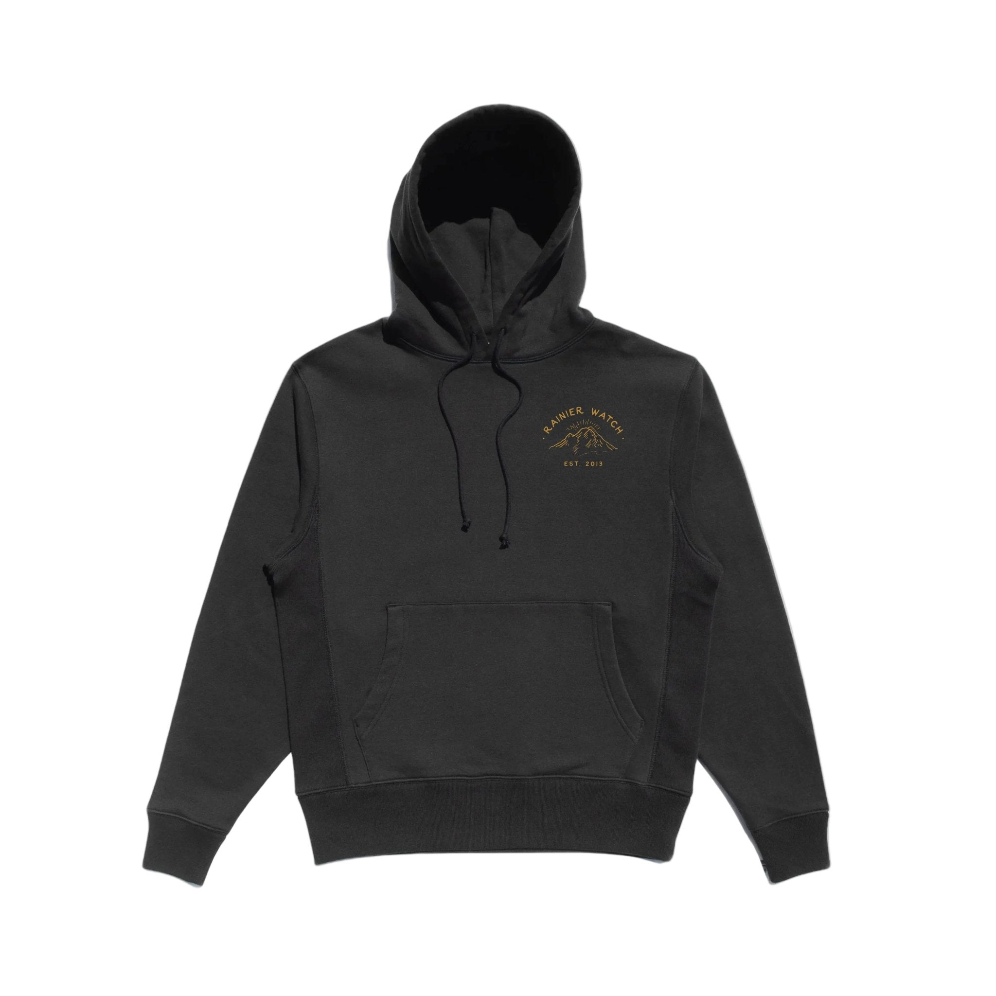 Ranger Hoodie Sweatshirt - Heavyweight - Black - Paranoid Ranch