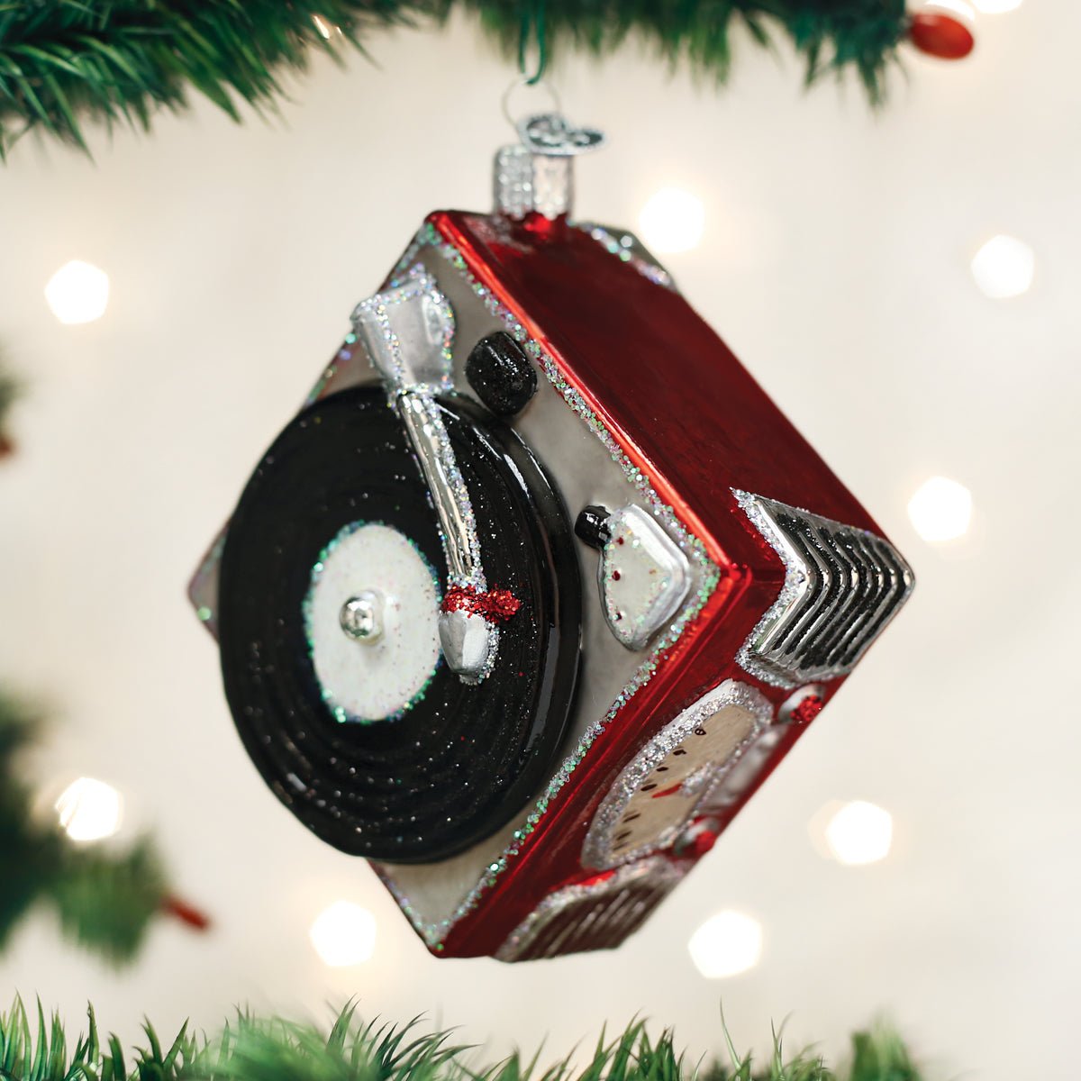 Record Player Ornament - Paranoid Ranch
