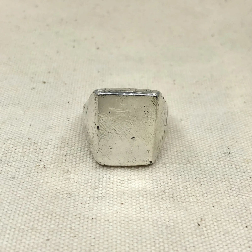 Rectangle Signet Ring - Paranoid Ranch