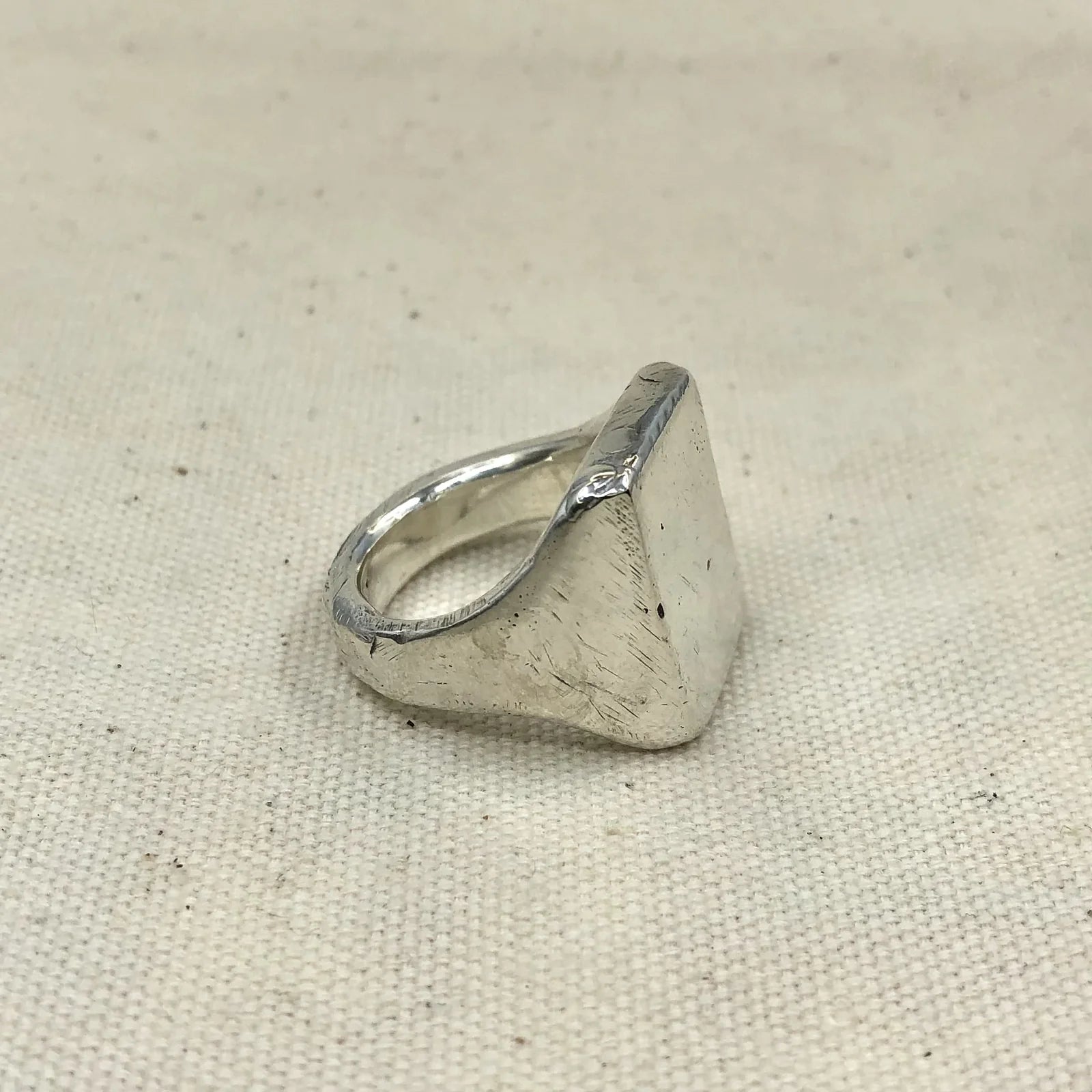 Rectangle Signet Ring - Paranoid Ranch