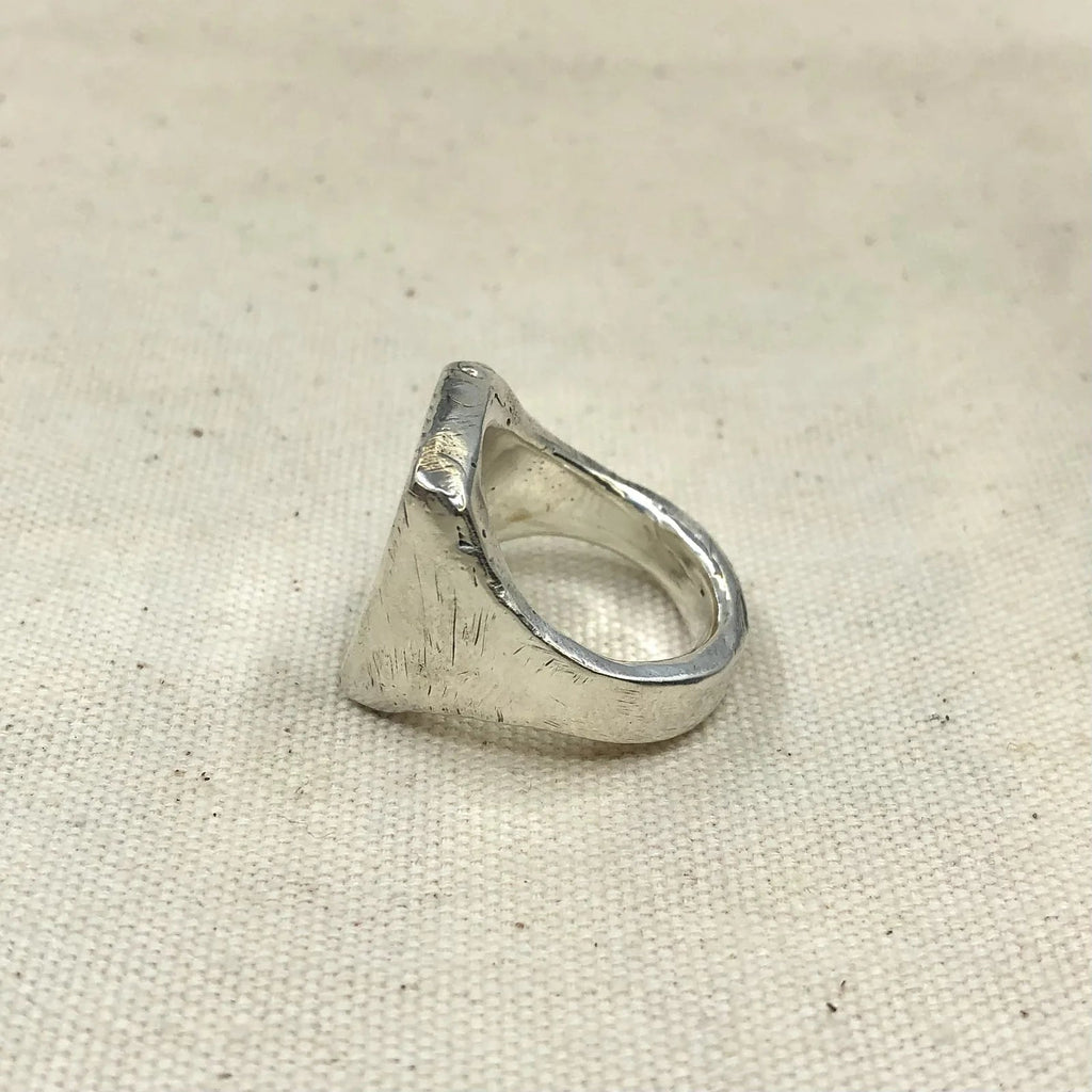 Rectangle Signet Ring - Paranoid Ranch