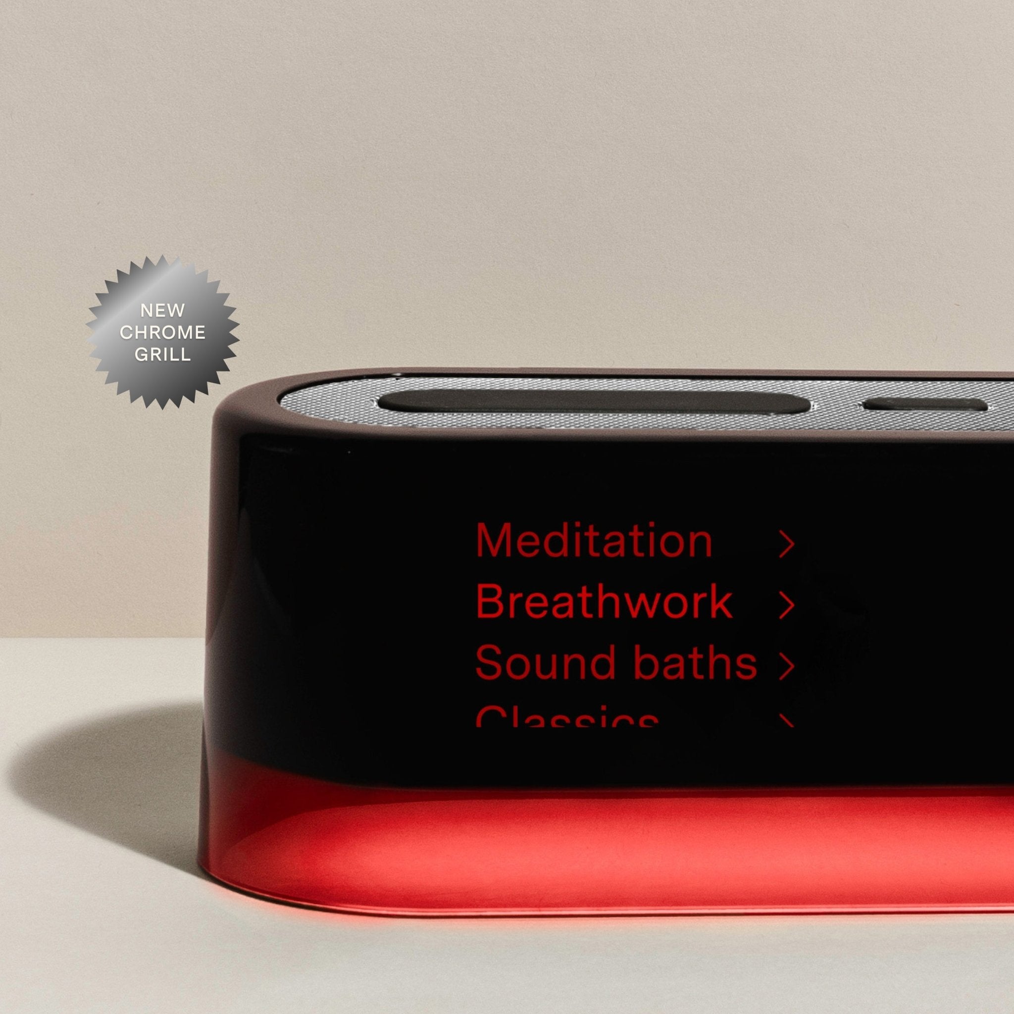 Red Shell Loftie Clock - Paranoid Ranch