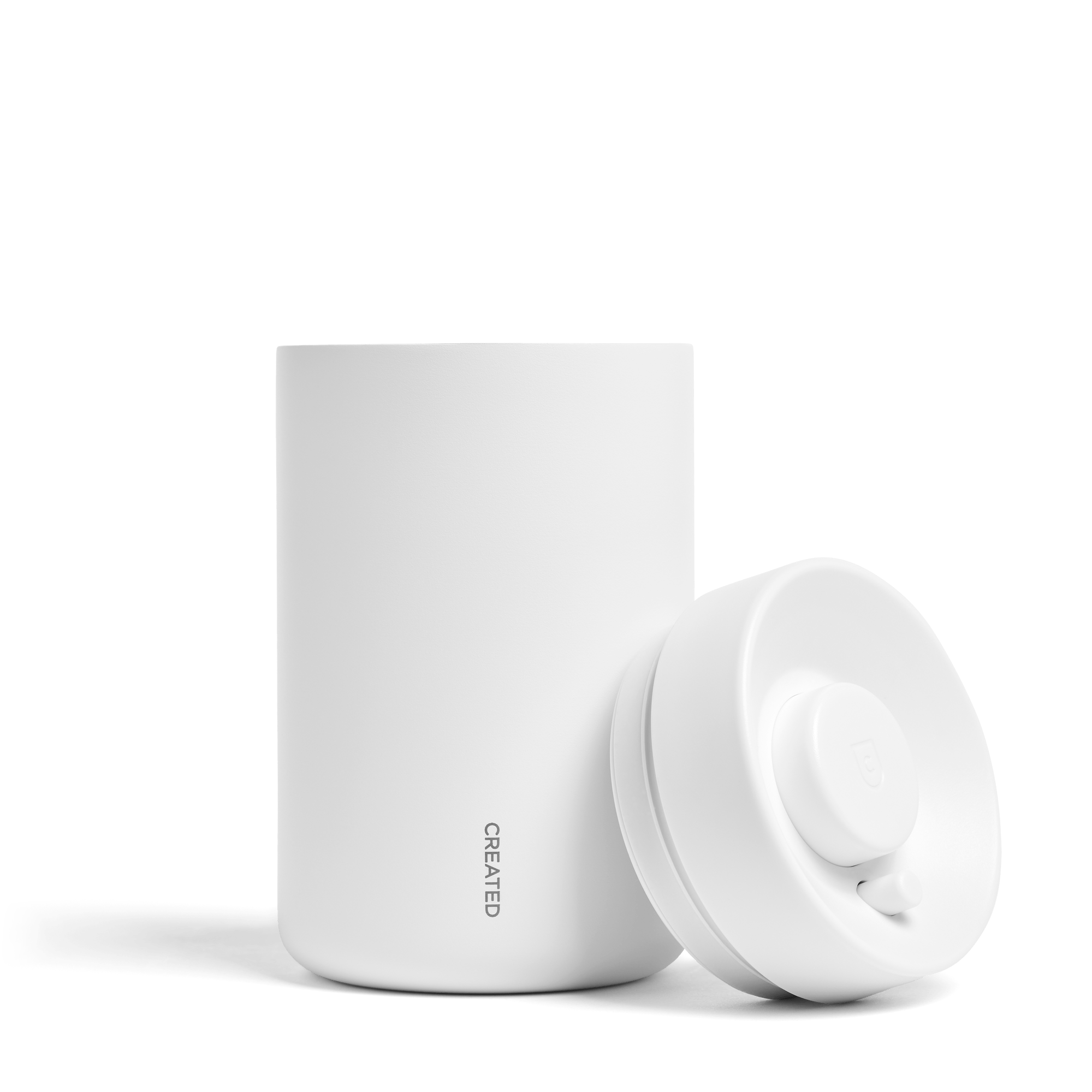 Reserve Coffee Canister - White - Paranoid Ranch