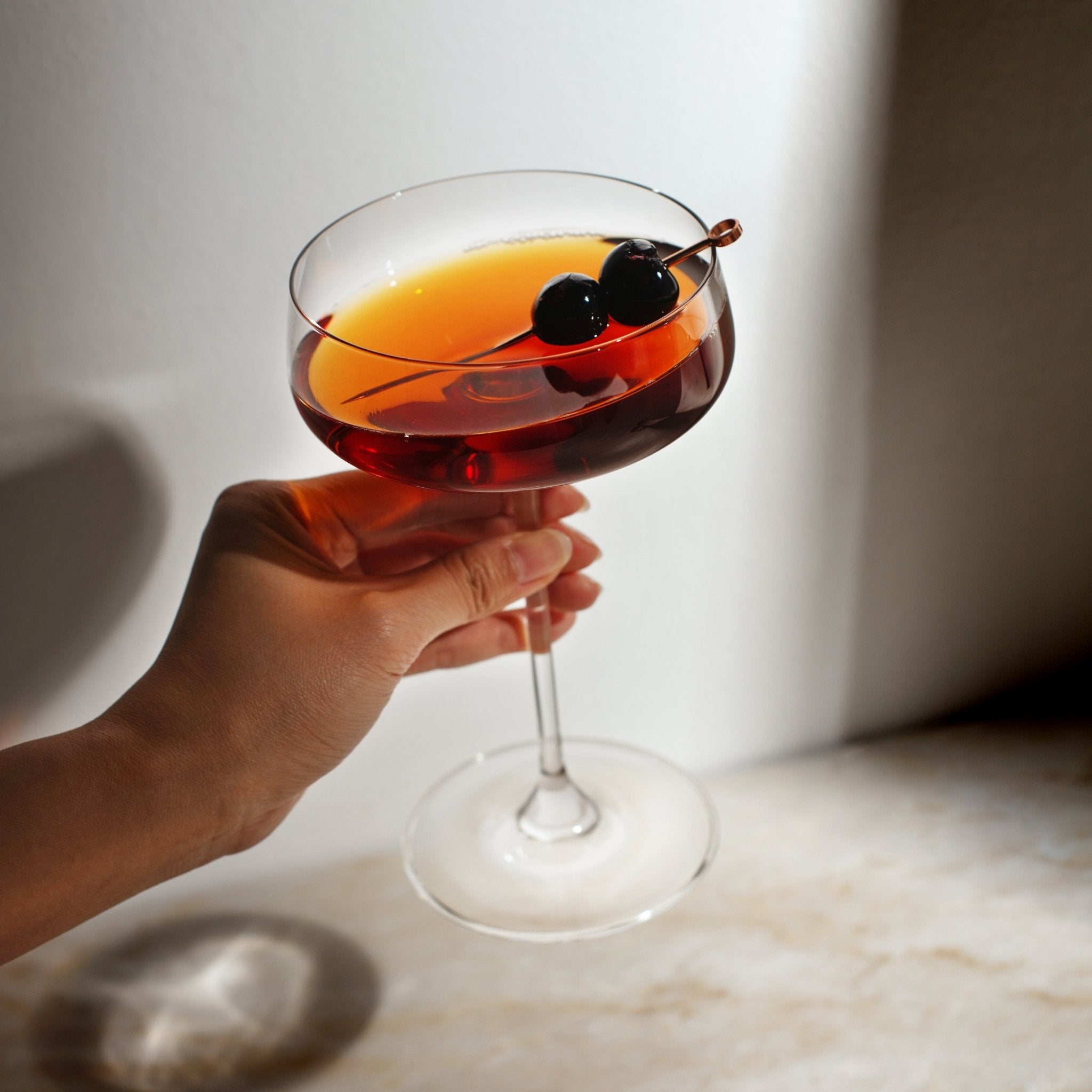 Reserve Julien Crystal Coupe Glasses Set of 4 - Paranoid Ranch