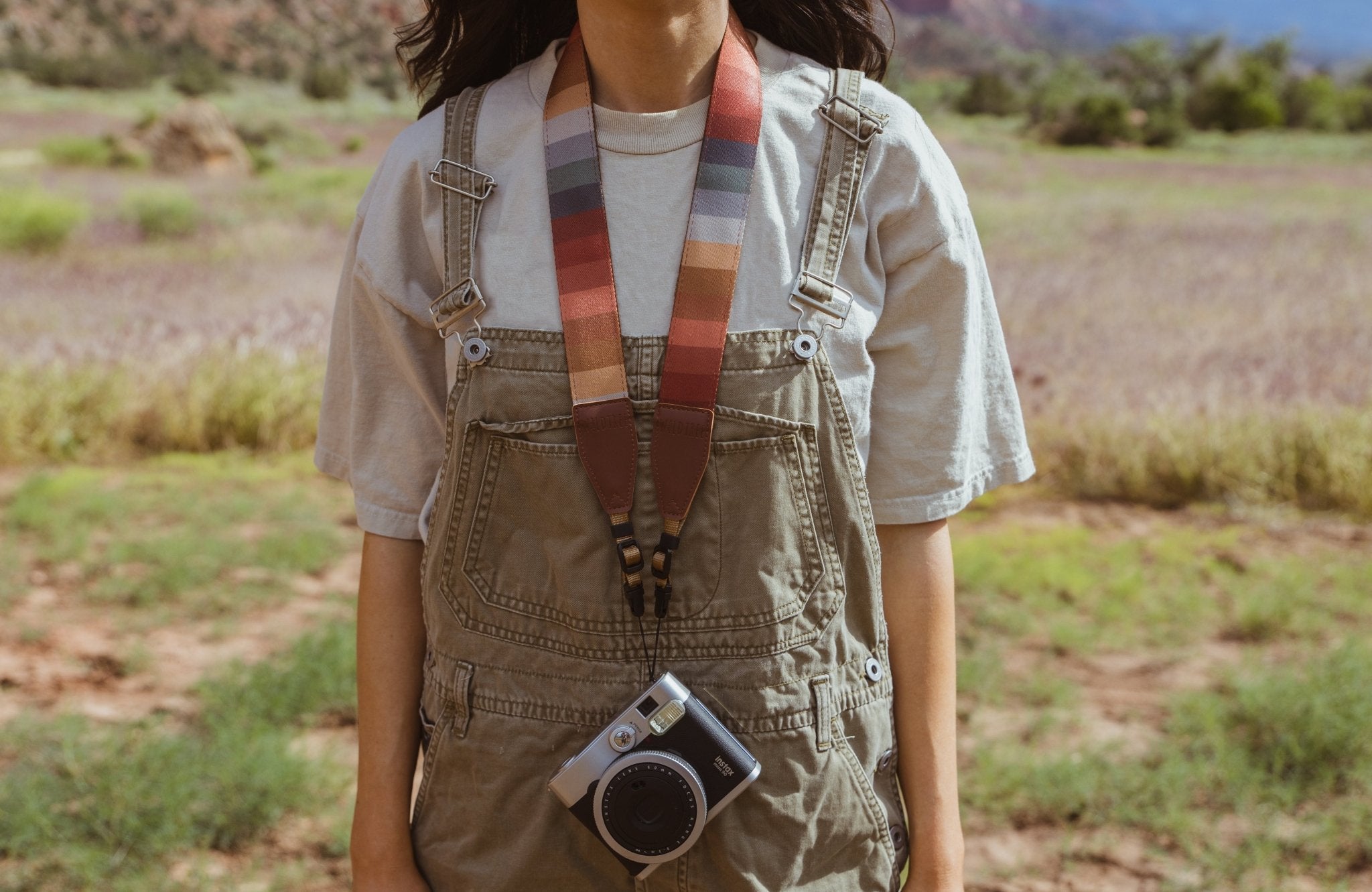 Retro Striped Camera Strap - Paranoid Ranch