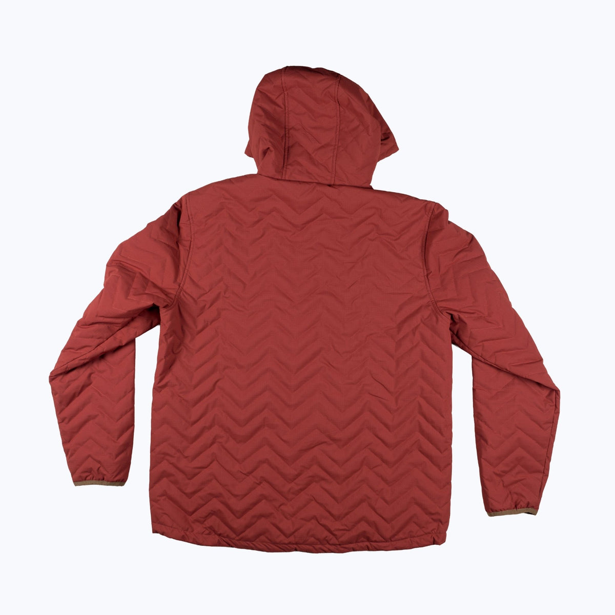 Ridgeline Micro-Puffer Quilted Hooded Jacket – Red - Paranoid Ranch